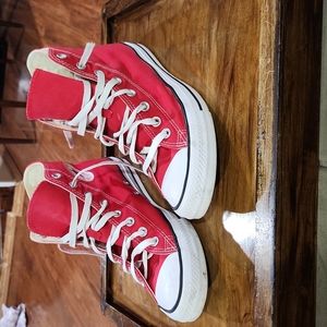 Red Converse High Top